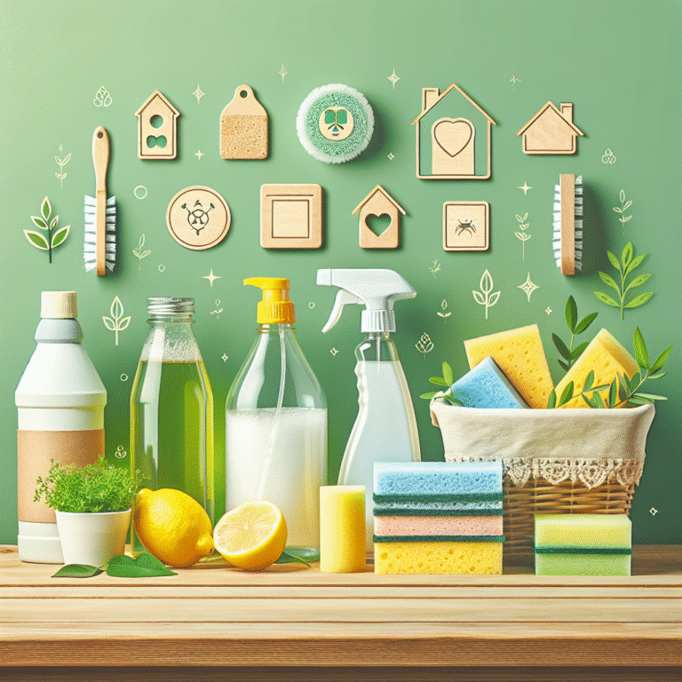 non-toxic cleaning supplies for families