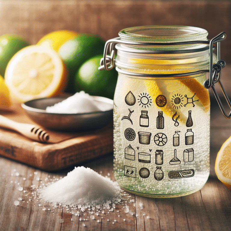 DIY eco-friendly toilet bowl cleaner