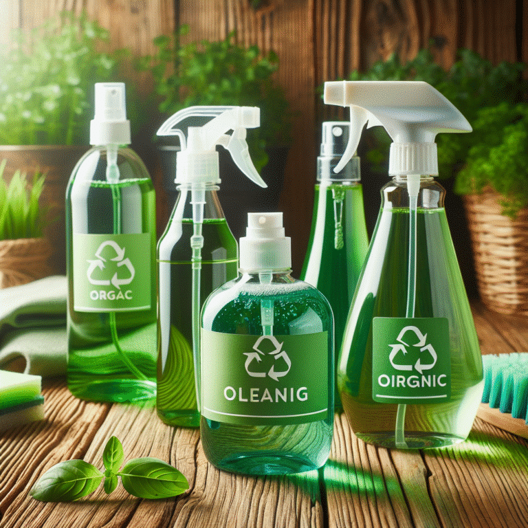 green glass cleaning sprays organic