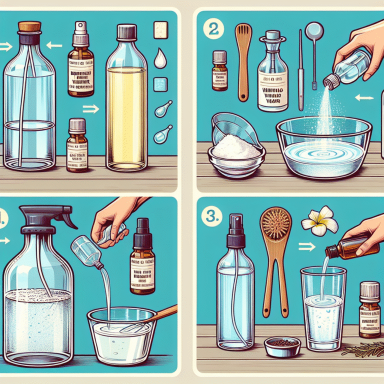 how to make natural disinfectant spray