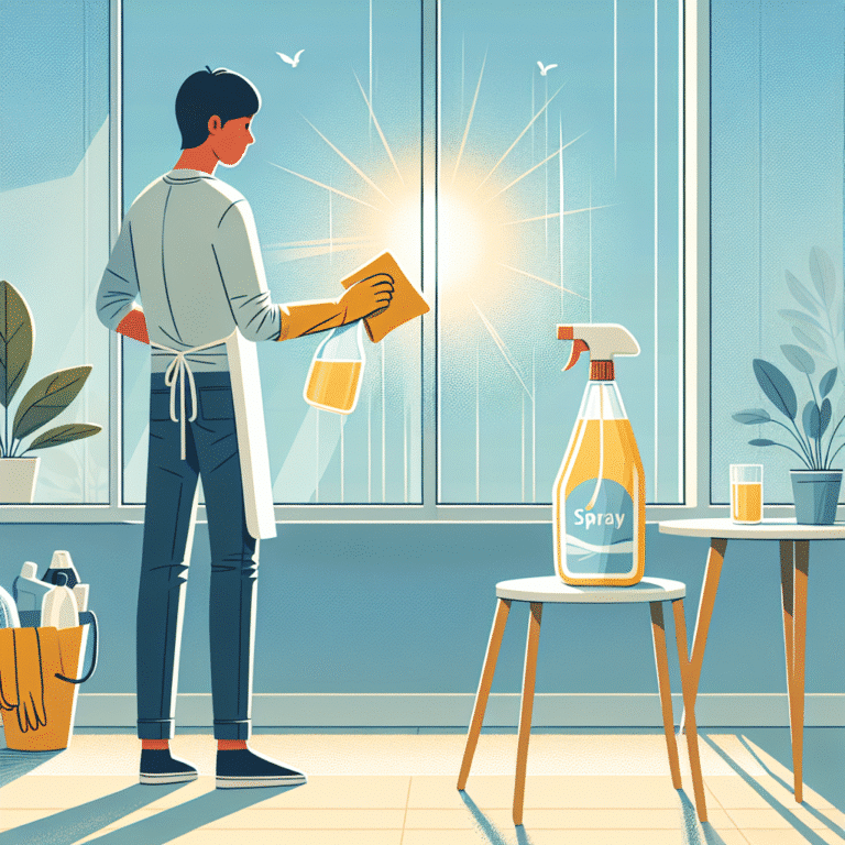 how to clean windows without chemicals