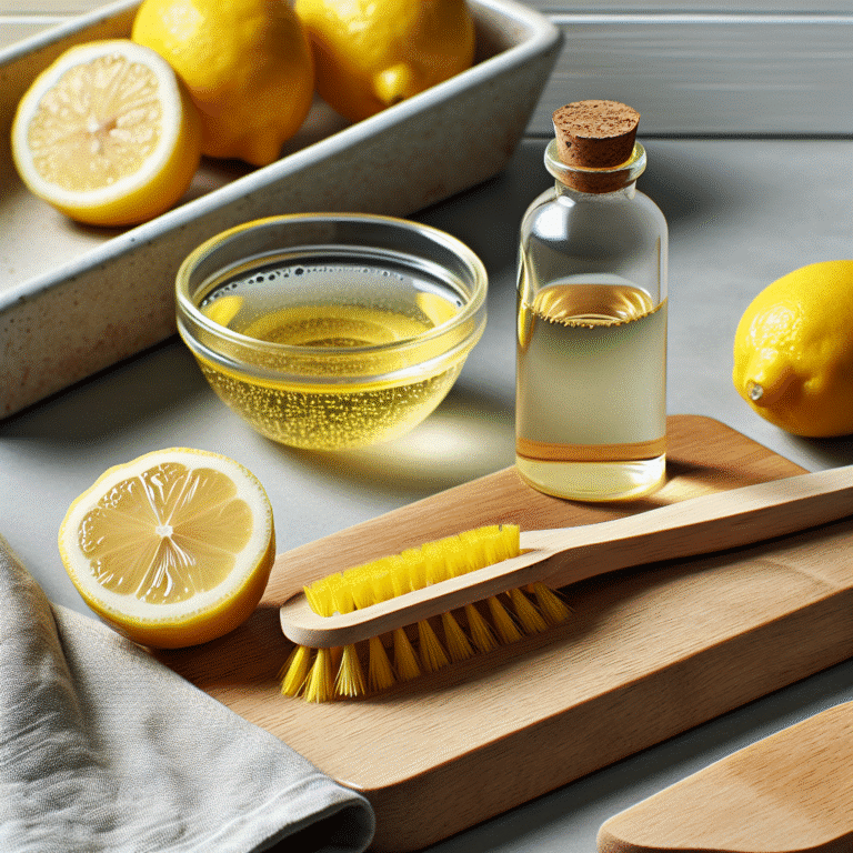 lemon juice cleaning hacks natural
