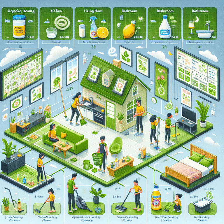 green home cleaning schedule ideas