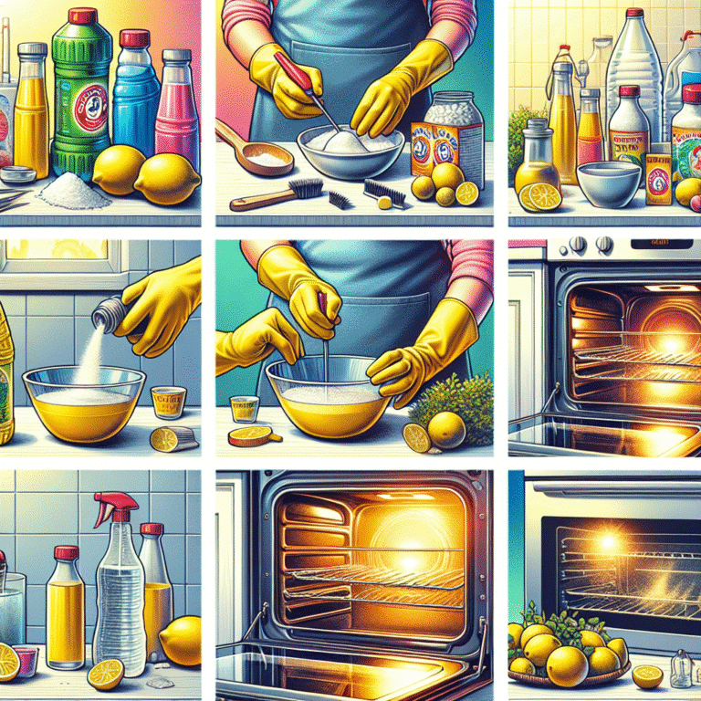 natural oven cleaner DIY method
