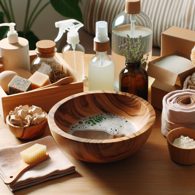 natural solutions for cleaning wooden furniture safely