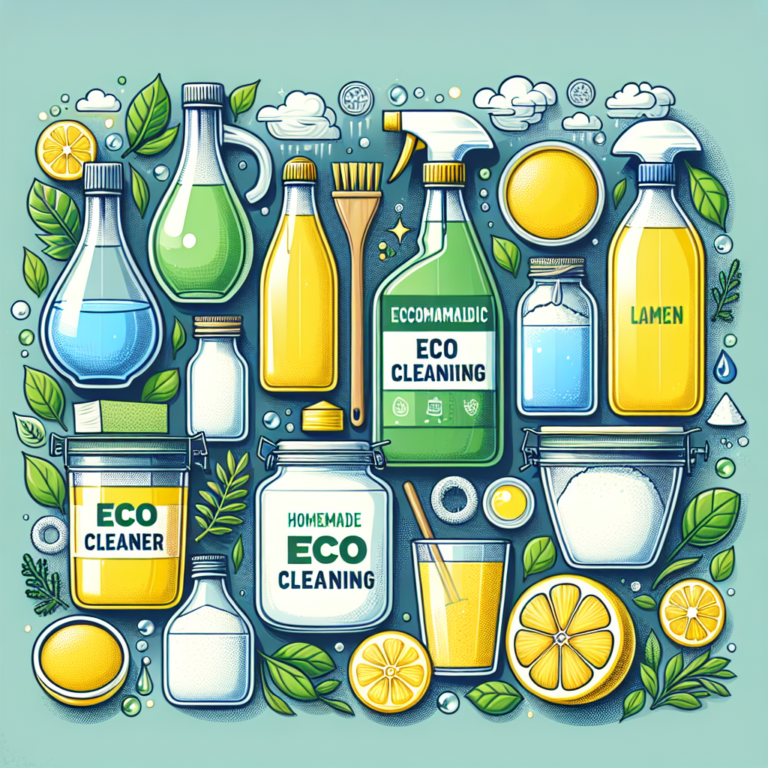 budget-friendly homemade eco cleaners